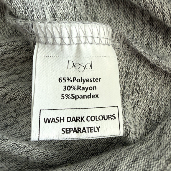 Women's Gray Size XL Tunic Sweater Pullover Long Sleeve Casual Outdoors Weather - Picture 5 of 11